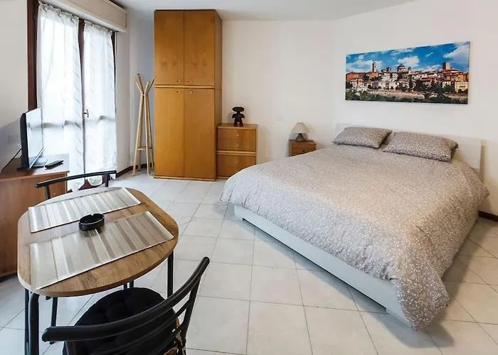 Loft Alto Con Vista Su Citta Alta