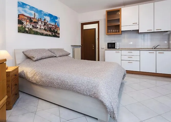 Apartamento Loft Alto Con Vista Su Citta Alta *